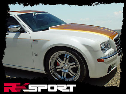 RK Sport Cowl High Rise Style Hood 05-10 Chrysler 300/300C